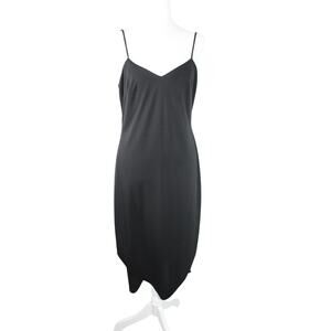 Vintage Rampage Fairy Whimsy Goth Midi Dress Asymmetrical Black Medium